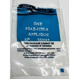 Ford NOS FORD F3AZ-1137-A HUBCAP APPLIQUÉ INSERT EMBLEM 1998-2002 CROWN VICTORIA