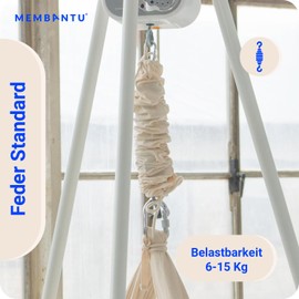 Membantu Baby Cradle Spring for Spring Cradle (6-15 kg) | Swing Spring Hanging Cradle Accessories | Gentle Weighing of the Baby Hammock Baby Cradle Rocker Hanging Swing | Relaxed & Quiet Sleeping |