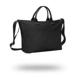 MEANKAY Tote Bag for Women, 14 inch Laptop Tote Bags Shoulder Bag Handbag for Travel, Work, Black