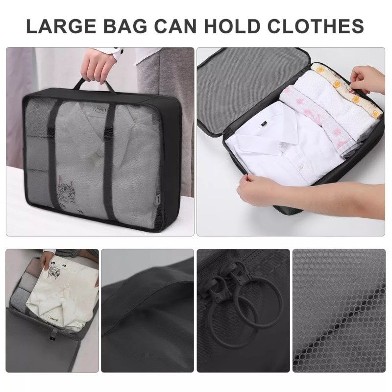 INX 8pcs Bolsas Organizadoras De Maletas Para Viaje Impermeable