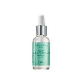 ésika - Sérum Facial Antiedad Triple Acción Max 28 ml, Suero Anti-imperfecciones, Reduce Arrugas, Reafirma e Hidrata la Piel, Piel Más Firme, con Colá