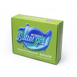 ONE SHOT - BUTTER GEL MUSCARI COLLECTION, Gel de uñas sólido, Set de gel en crema para diseños de uñas 9 tonos distintos de 2.5 gr c/u.