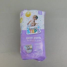 Gentle Steps Swim Pants Pool Diapers 11pk - Medium, 24-34lbs #C618