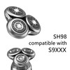 SH98 Replacement Head Compatible withs Electric Shavers Series 9000, Compatible