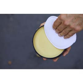 Viking Car Care 986017 Cotton Terry Wax Applicator Pads - 5 Inch Diameter, White, 6 Pack