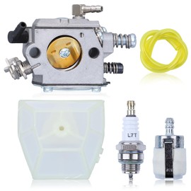 CS590 Carburetor for Echo CS-590 CS-600P CS600P CS600 CS610 CS620 Shindaiwa 591 Chainsaw with CS600 Air Filter Spark Plug Fuel Filter Line Tune-Up Kit Rep # A021001661 A021001660 A021001662