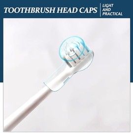 Healvian 6 Piezas Funda Para Cabezal De Cepillo Eléctrico Cepillo De Dientes De Viaje Accesorios Para Cepillos De Dientes Estuche De Viaje Viajar Somb