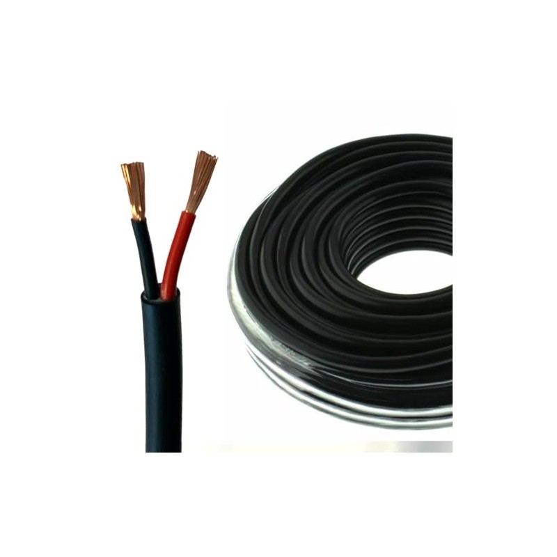 Automotive Round Twin 2 Core Cable 12V/24V Thin Wall Wire