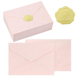 Pink Quality Envelopes，6.4x 4.5 inches.