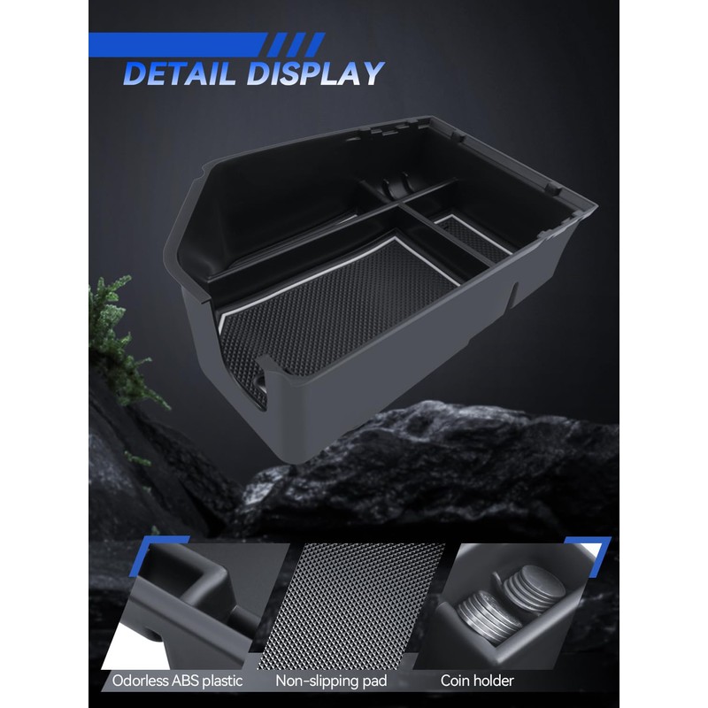LANTU for Genesis GV70 Center Console Organizer Genesis GV70 2022-2025