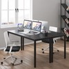 DlandHome 63 inch Computer Desk Home Office Table Writing Desk