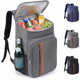 Hielera Portátil Mochila Térmica, Gran Capacidad Impermeable y a Prueba de Fugas, Bolsa Térmica para Alimentos y Bebidas, Ideal para Playa, Almuerzo, Picnics, Senderismo y Camping
