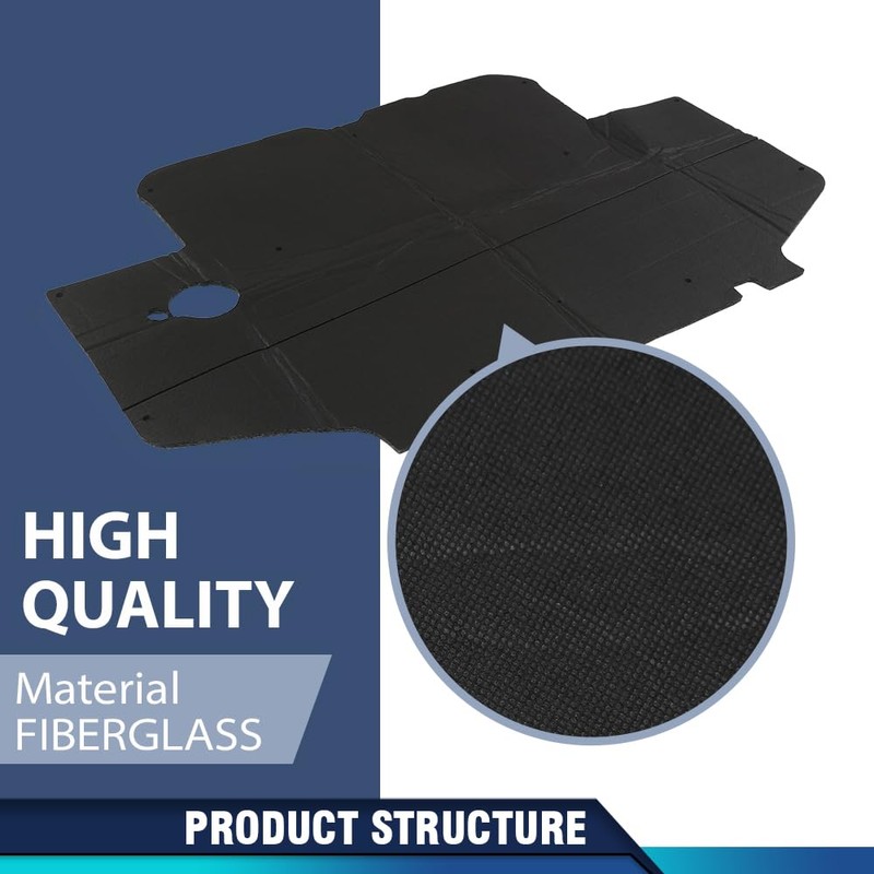 PIT66 Hood Insulation Pad Compatible with Toyota Tacoma 1995-2000