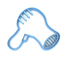 Sweet Prints Inc Hair Dryer Cookie Cutter - Dishwasher Safe (5")