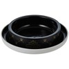 Moderna Products Plato para Gato -Trendy Dinner Luxurious Pet Negro