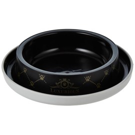 Moderna Products Plato para Gato -Trendy Dinner Luxurious Pet Negro Chico 210 ml