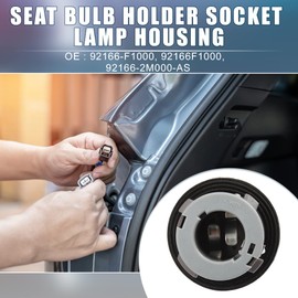 A ABSOPRO Car Tail Lamp Light Bulb Board Socket Holder Replacement 92166F1000 for Hyundai Veloster 19-21 Veloster N 19-22 for Kia Sorento 2013-2015 2021-2022