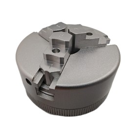 ZHRUI K11 Metal 3 Jaw Manual Lathe Chuck Clamp High Carbon Steel Self-Centering Drill Chuck Lathe Accessories New Version