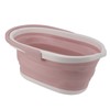 Collapsible Mop Bucket Sturdy PP Large Capacity Portable Handle Multifunction