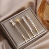 BetterJonny Hair Pins, Bijou, Set of 4, Hair Clip, Diamond