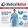 MEDICAL NATION Disposable Isolation Gowns - 50 Pack Level 2
