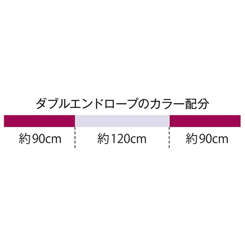 SASAKI Rhythmic Gymnastics Handles, Double Ended Rope, Japan Gymnastics Association,