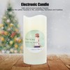 LED Electronic Candle Light Projector Light Flameless Candle Garden Home