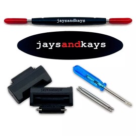 JaysAndKays® Convertibles® for Casio GShock 9400 Adapters and 24mm Strap Kit - Adapters Only - No Strap