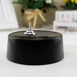 Spinning Top Decoration, Wonderful Spinning Top Spins Portable Spinning Top Electronic Perpetual Motion Rotating Gyro Decoration for Hours Fascinating Magnetic Toy Home Ornament