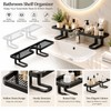 Over Faucet Bathroom Shelf for Sink Organization – No-Drill U-Shaped