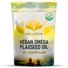 Flaxseed Oil Capsules 1000mg | High Strength Supplement with Omega