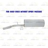 Northeastern Exhaust | Stainless Steel Muffler with Tail Pipe Exhaust