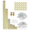 PATIKIL 1/8IP Thread 6 Size Lamp Pipe Kit with Lock