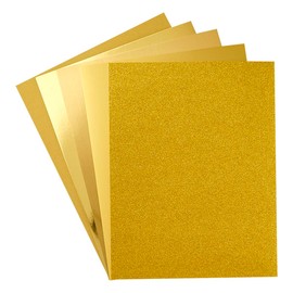 Spellbinders SCSP-001 Gold Assortment Treasured Cardstock 8 1/2" x 11-15 Pack