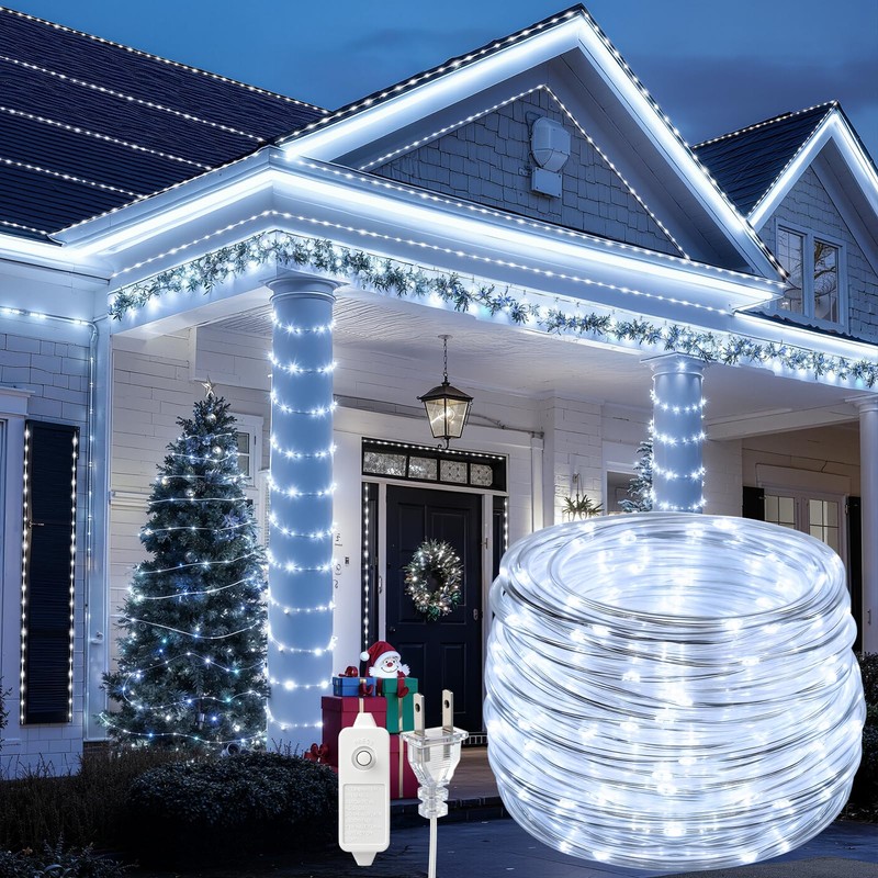 Manguera de Luz Led, 200LED, 8 Modos, IP65 (Luz Fría