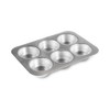 Nordicware 42990 Molde para 6 Muffins, Aluminio Natural
