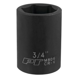 Performance Tool M806 1/2 Drive 3/4 6-Point Impact Socket