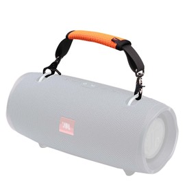 QIANHAI Speaker Handle Strap and Shoulder Belt Replacement Accessories Stronger Adjustable Compatible with JBL-Protable-Speaker (Long Shoulder Belt, Orange)