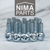 25 x pan head screws with hexagon socket, galvanised, stainless