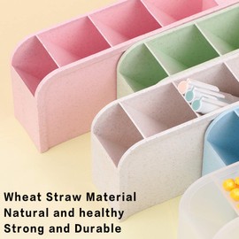 Lre Co. Organizer für schreibtisch, 5-teiliges Stifthalter-Organizer-Set, multifunktionale Schreibtisch-Ordnungsbox für Haushalts- und Schulbedarf, Aufbewahrungsbox für Socken Küchenlippenstift