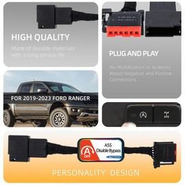 NJSBYL Auto Stop Start Eliminator for 2019 2020 2021 2022 2023 F'ord Ranger A-Off Disabler Engine Start Stop Eliminator System Ass ESS Cancel
