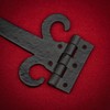 SaKeGa Heavy Duty Strap Hinge for Gates and Doors Decorative