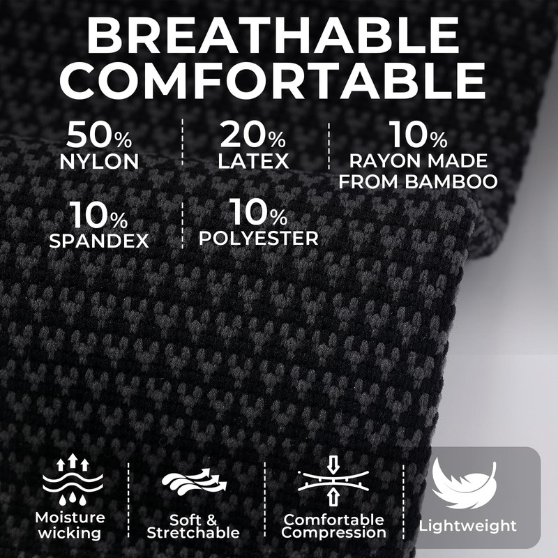 NeoTech Care Knee & Leg Support Brace - Breathable (Black