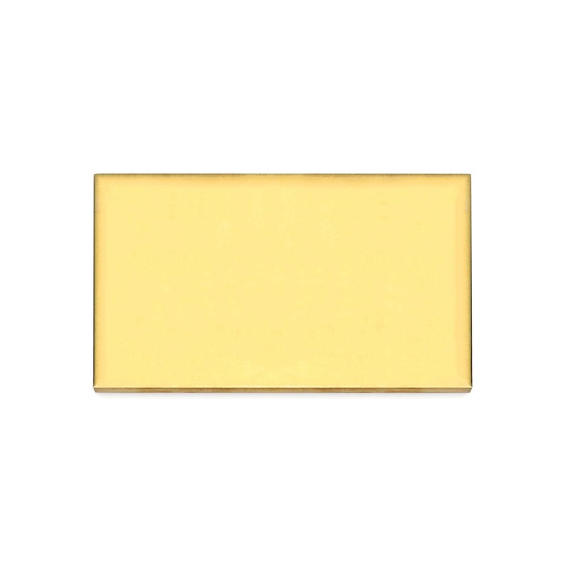 QWORK® H62 Brass Sheet Corrosion Resistant (3 mm, 60 mm