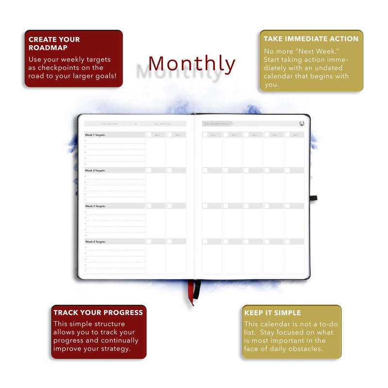 The Phoenix Journal - Best Daily Goal Planner, Organizer, &