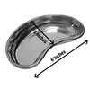 BOSKY Bosky Stainless Steel 6" Kidney Shaped Emesis Basin, 3-Pack