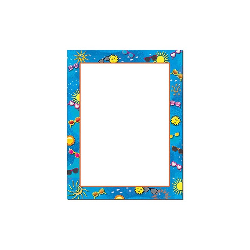 Sunny Shades Letterhead Laser & Inkjet Printer Paper (100 Sheets)