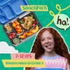 AOHEA Stainless Steel Bento Box Kids, Kids Metal Bento Lunch