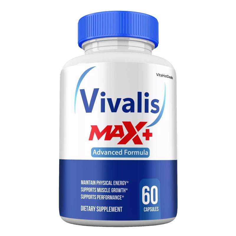 Vivalis Max+ Supplement For Men, Maximum Strength, Vivalis Max +