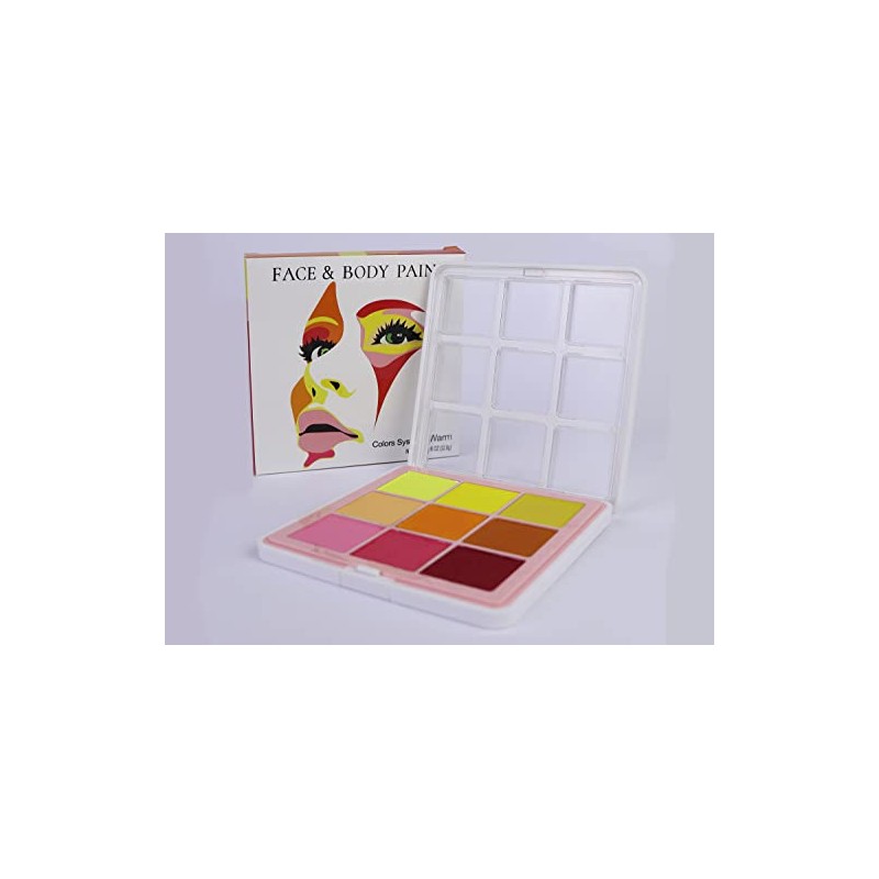 Body Painting Face Painting Set of Water Colours – 9